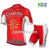 Cykeltrøje + Cykelshorts 2017 Cofidis Pro Team Børn N001